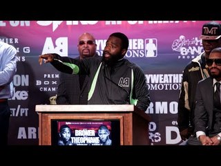 Adrien Broner vs. Ashley Theophane Complete Final Press Conference & Face Off video