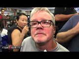 Freddie Roach on Pacquiao gay comments, no respect for Mayweather Sr & real beef w/ Teddy Atlas