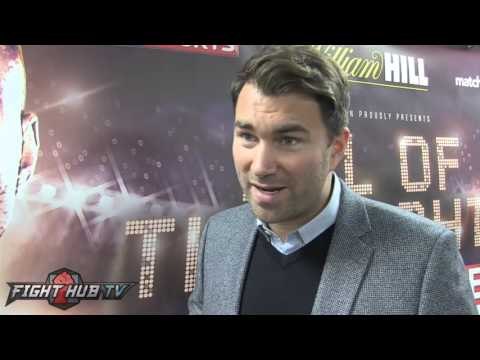 Eddie Hearn Kell Brook will fight Gennady Golovkin at 157 Says HBO offered them Miguel Cotto fight