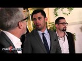 UFC champ Dominick Cruz meets Freddie Roach for the 1st time in Hollywood