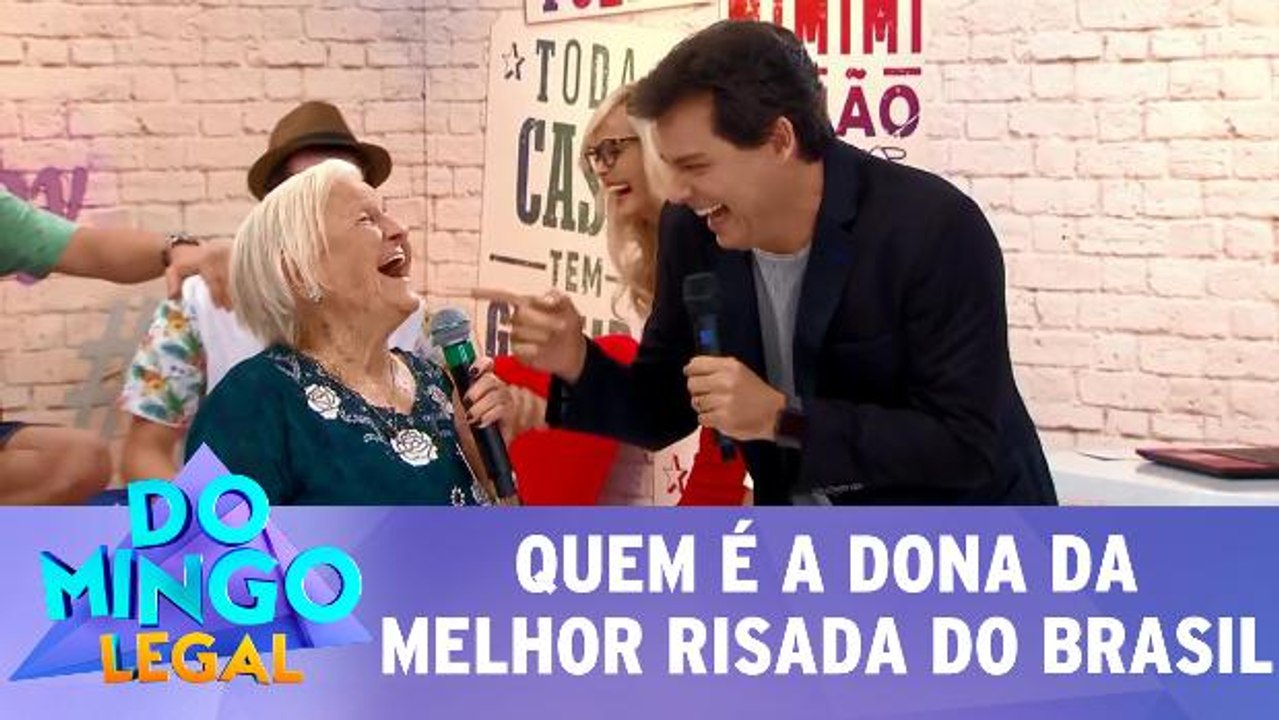 A dona da melhor risada do Brasil