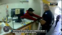 Criminosos são presos após tentativa de assalto com reféns em agência dos Correios