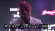 Anderson Silva rejects Rockhold or Belfort, would rematch Nick Diaz