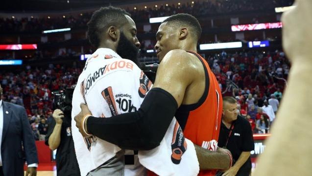 Tale of the tape: Harden vs. Westbrook