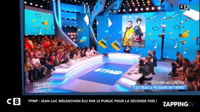 TPMP - Présidentielle 2017 : Jean-Luc Mélenchon encore élu par le public !