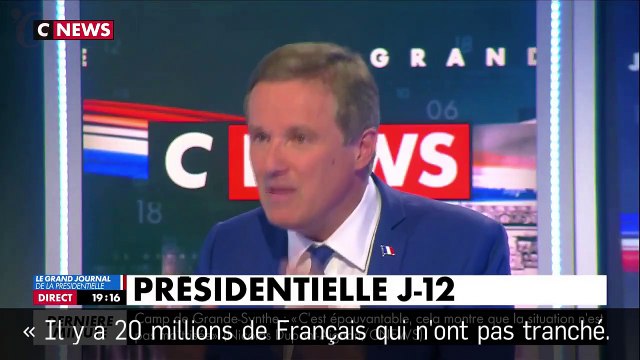 Présidentielle : Nicolas Dupont-Aignan se rêve à 18%