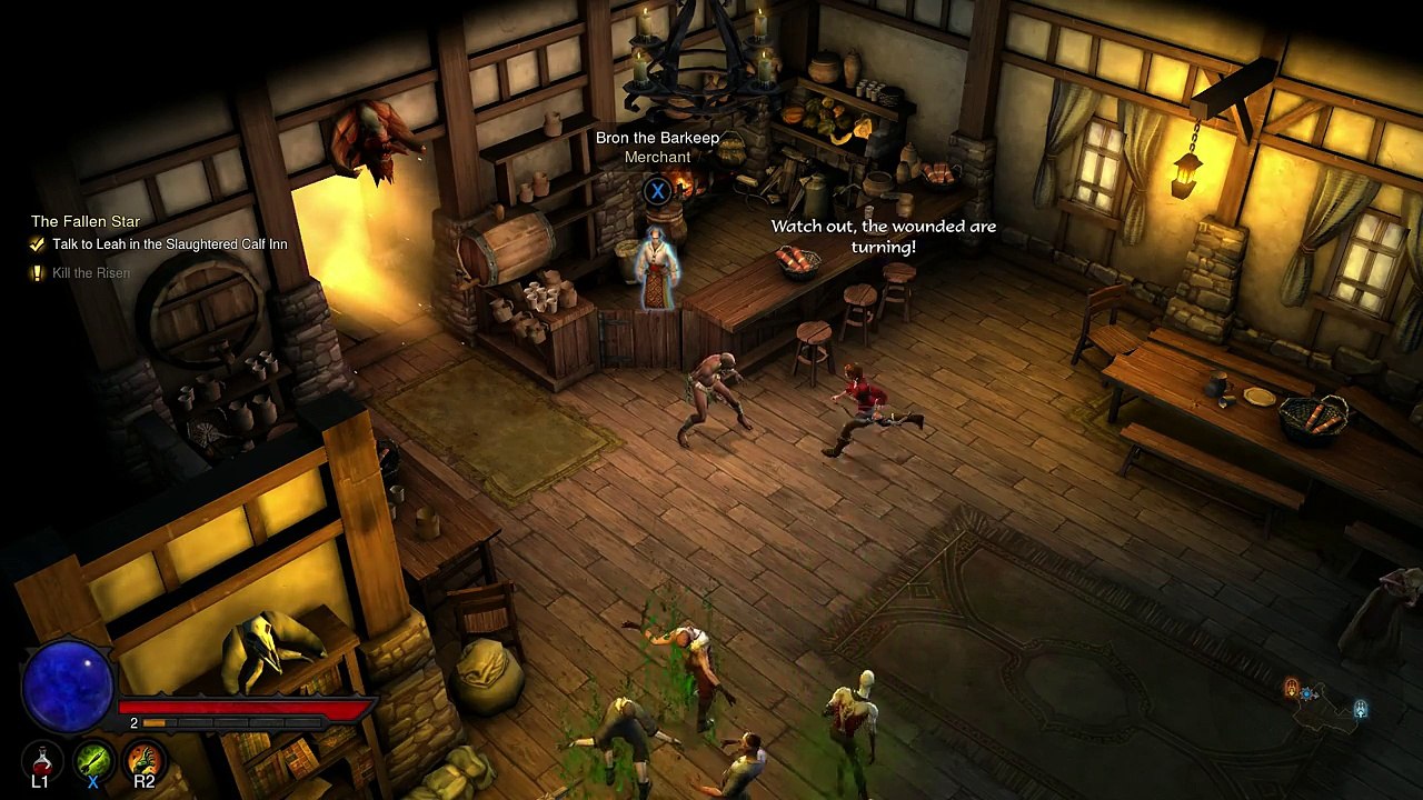 Diablo III (PS4 version) gameplay