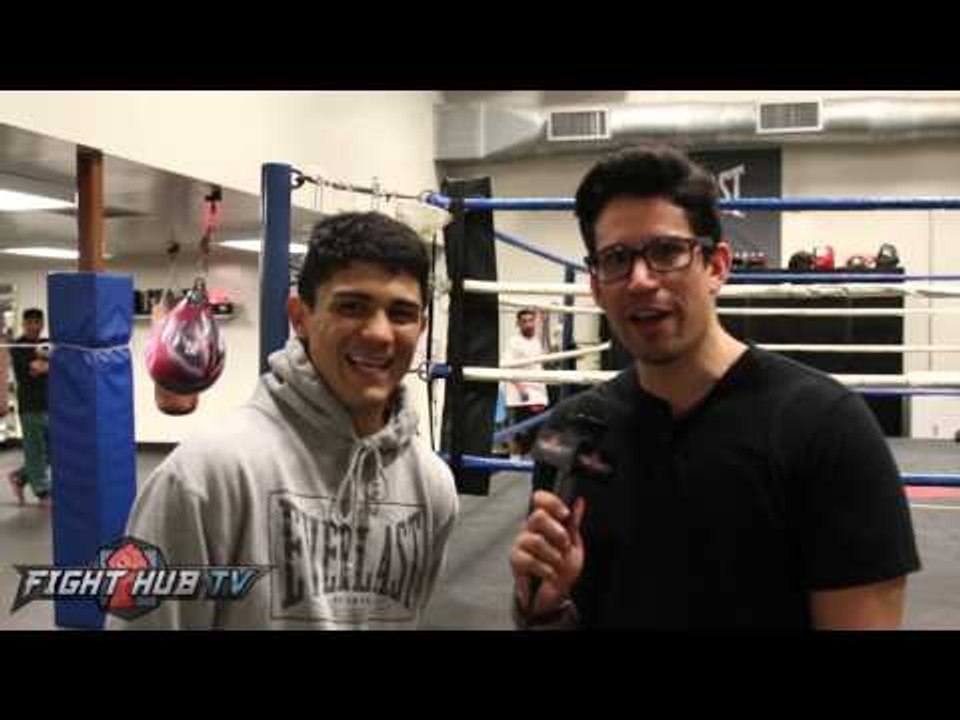 Joseph Diaz " I want to make sure I hurt this guy, make sure he feels all my shots!"