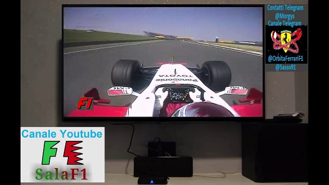 Onborad - F1 2005 Round 19 - GP Chinese (Shanghai) Toyota