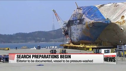 Preparations for Sewol-ho ferry search begin