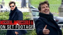 Tom Cruise Shooting For Mission Impossible 6 In Paris | 'Mission Impossible 6 : Gemini' ON SET FOOTAGE