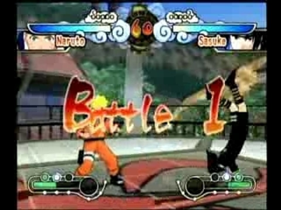 Naruto : Clash Of Ninja EX "naruto vs sasuke"