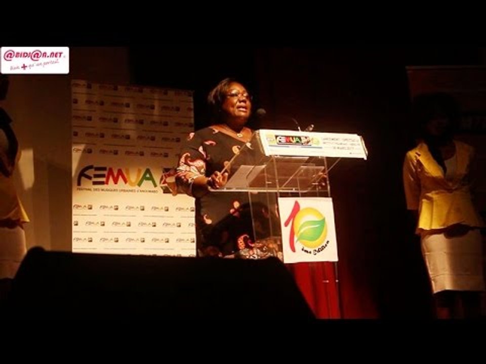 Lancement FEMUA 10 : La ministre Anne Désirée Ouloto se dit "satisfaite" du choix du thème