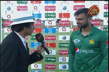Shoaib Malik Talks With Rameez Raja..