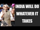 Rajnath Singh says We will do everything possible to get Kulbhushan Jadhav justice| Oneindia News