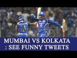 IPL 10 : Mumbai vs Kolkata T20 match; Twitter reacts | Oneindia News