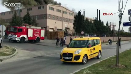 Çerkezköy'de tekstil fabrikasında patlama