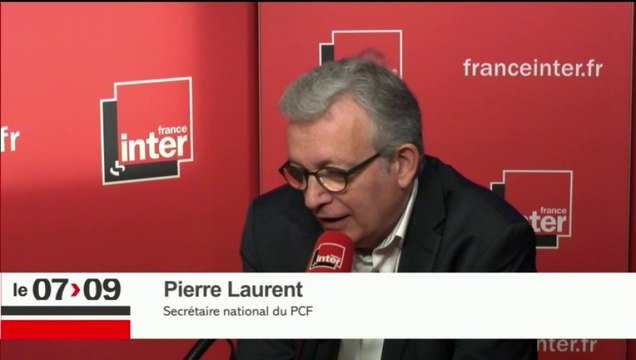 Pierre Laurent répond aux auditeurs dans Interactiv'
