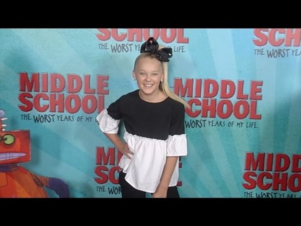 Dance Moms JoJo Siwa “Middle School: The Worst Years of My Life” Premiere Red Carpet