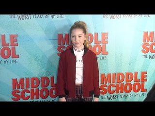 Ella Anderson “Middle School: The Worst Years of My Life” Premiere Red Carpet