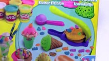 [Padu] Play Doh Ice Cream Swirl Shop Surprise Eggs Toys asdSpongebob - Play Doh Ice Cream Playd