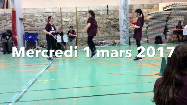 Championnat d'Académie de Double Dutch 2017 - UNSS Paris