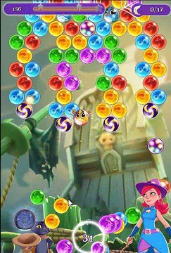 Bubble Witch Saga 3 - LEVEL 327 - BUGGED LEVEL