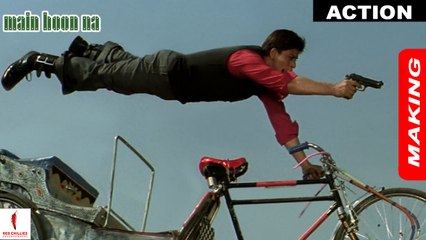 Main Hoon Na - Making of Action - Shah Rukh Khan, Sushmita Sen - A Film By Farah Khan
