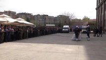 Şehit Polis Memuru Burhan Mercan Için Cenaze Töreni