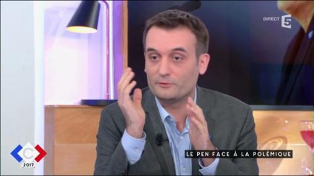 C à Vous : Florian Philippot agacé par les délires d'Anne-Sophie Lapix