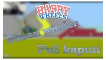 Happy Wheels Schon wieder Fuß kaputt [FaceCam] [DE] [Full HD]