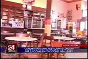 Cierran restaurante Cordano por funcionar en condiciones insalubres