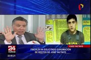 Fiscalía solicitó exhumación de restos de José Yactayo