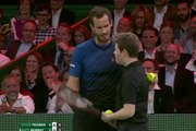 Andy Murray fait jouer sa balle de match face à Federer à un ramasseur de balles