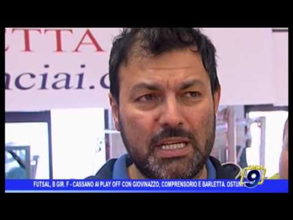 Futsal B girone F | Cassano ai play off con Giovinazzo, Comprensorio e Barletta. Ostuni in C