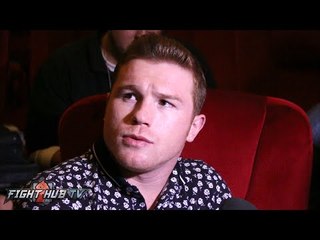 Canelo "I'm going to go up to whatever weight makes me comfortable, 180..190"