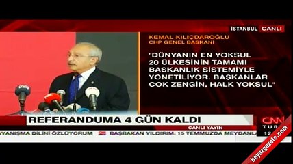 Kılıçdaroğlu: İstanbul'dan yüzde 53 hayır çıkacak