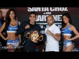 Leo Santa Cruz vs. Kiko Martinez Full Video- Complete Final Press Conference & Face Off