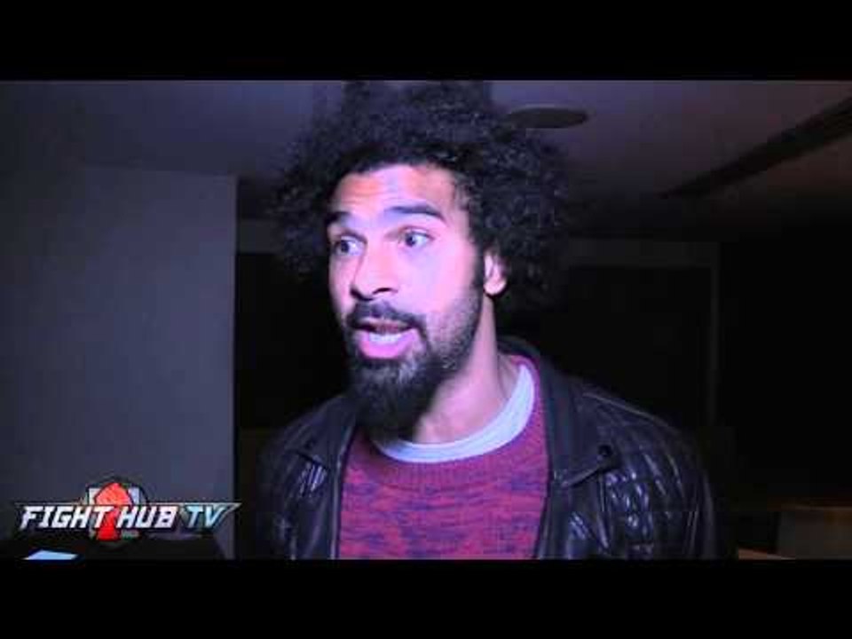 David Haye "This will be biggest upset in boxing history!"