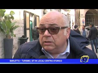 Barletta  | Turismo, sit- in locali centro storico