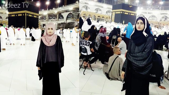 Pakistani Actress Fazyla Lashari Performing Umrah With her Family By Chaloyee