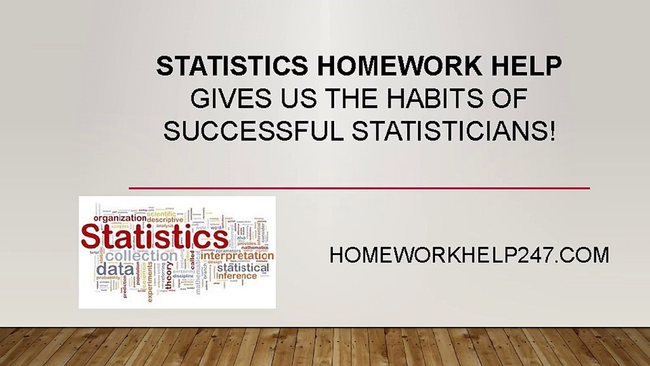 Statistics Homework Help | homework help online