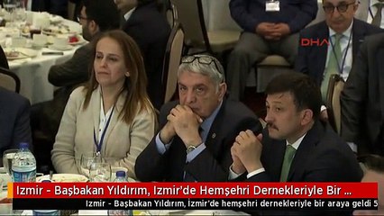 Izmir - Başbakan Yıldırım, Izmir'de Hemşehri Dernekleriyle Bir Araya Geldi 5