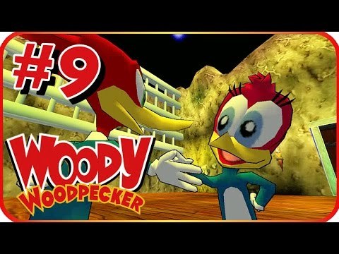 Woody Woodpecker: Escape from Buzz Buzzard Park Walkthrough Part 9 (PS2, PC) Level 9 - House Part D