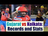 IPL 10 : Gujarat vs Kolkata T20 match; Records and Stats | Oneindia News