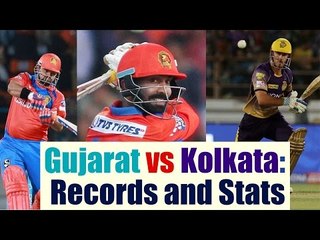 IPL 10 : Gujarat vs Kolkata T20 match; Records and Stats | Oneindia News