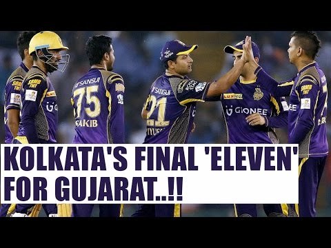 IPL 10: Kolkata Predicted XI against Gujarat in their opener | Oneindia News