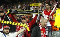 Quand les supporters monégasques manifestent leur soutien au Borussia Dortmund