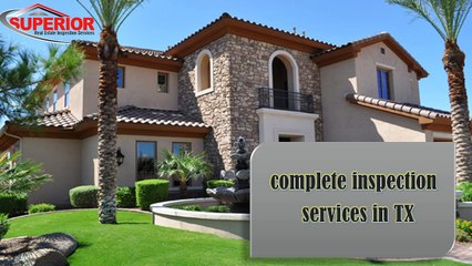 complete inspection services in TX