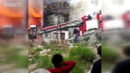 Beyoğlu’nda yangın: Alevler yayılıyor